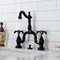Kingston Brass Bridge Bathroom Faucet with Brass Pop-Up, Oil Rubbed Bronze KS7975TX - alternate 4